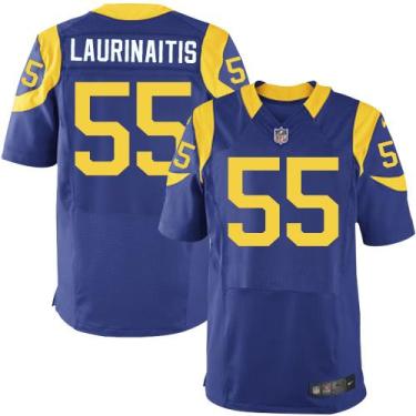 Nike St. Louis Rams #55 James Laurinaitis Royal Blue Alternate NFL Elite Jersey