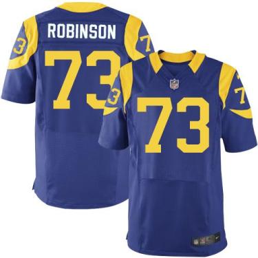Nike St. Louis Rams #73 Greg Robinson Royal Blue Alternate NFL Elite Jersey