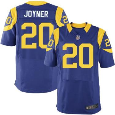 Nike St. Louis Rams #20 Lamarcus Joyner Royal Blue Alternate NFL Elite Jersey