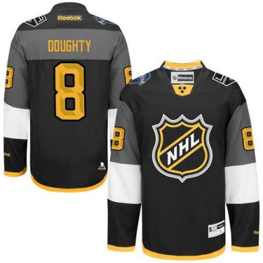 Los Angeles Kings #8 Drew Doughty Black 2016 All Star Stitched NHL Jersey