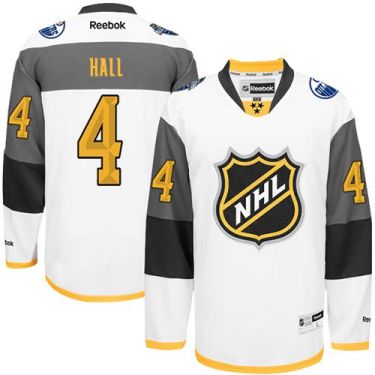 Edmonton Oilers #4 Taylor Hall White 2016 All Star Stitched NHL Jersey