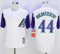 Arizona Diamondbacks #44 Paul Goldschmidt White Hall Of Fame Cool Base Stitched Baseball Jersey