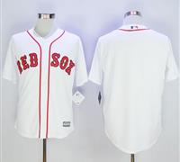 Boston Red Sox Blank White Alternate Home New Cool Base Stitched Baseball Jersey