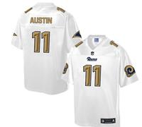 Nike St.Louis Rams #11 Tavon Austin White Men's NFL Pro Line Fashion Game Jersey