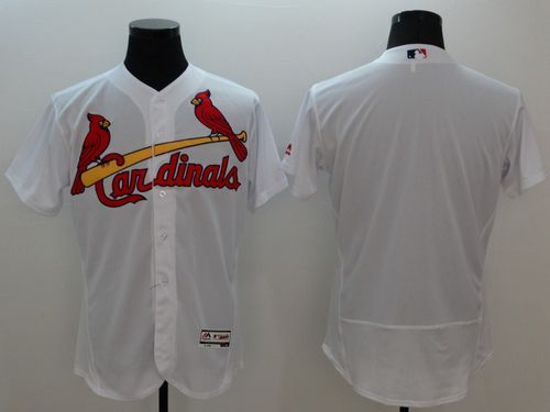 St.Louis Cardinals Blank White Flexbase Authentic Collection Baseball Jersey