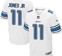 Nike Detroit Lions #11 Marvin Jones Jr White Men's Stitched NFL Elite Jersey