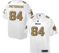 Nike Minnesota Vikings #84 Cordarrelle Patterson White Men's NFL Pro Line Fashion Game Jersey