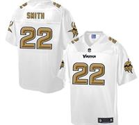 Nike Minnesota Vikings #22 Harrison Smith White Men's NFL Pro Line Fashion Game Jersey