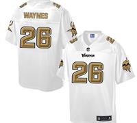 Nike Minnesota Vikings #26 Trae Waynes White Men's NFL Pro Line Fashion Game Jersey