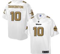 Nike Minnesota Vikings #10 Fran Tarkenton White Men's NFL Pro Line Fashion Game Jersey