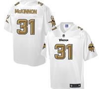 Nike Minnesota Vikings #31 Jerick McKinnon White Men's NFL Pro Line Fashion Game Jersey