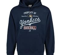 New York Yankees Majestic Vintage Property of Navy MLB Hoodie