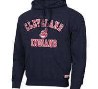 Cleveland Indians Fastball Fleece Pullover Navy Blue MLB Hoodie