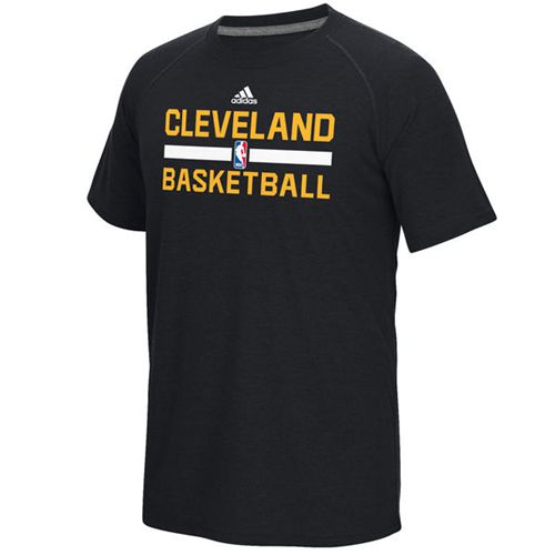 Cleveland Cavaliers Adidas On-Court Climalite Ultimate Black T-Shirt