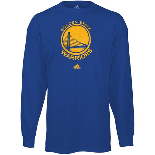 Golden State Warriors Prime Logo Royal Blue Long Sleeves T-Shirt