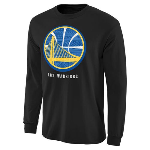 Golden State Warriors Noches Enebea Black Long Sleeves T-Shirt