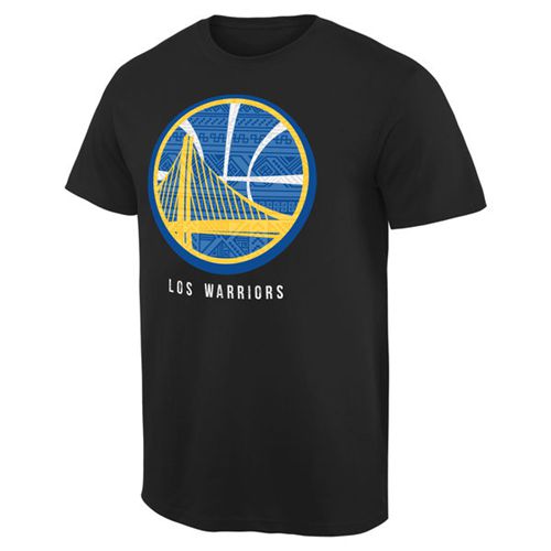 Golden State Warriors Noches Enebea Black T-Shirt