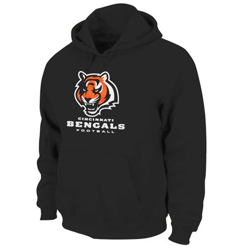 Cincinnati Bengals Black Critical Victory Pullover Hoodie