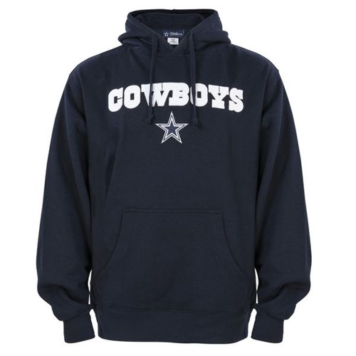 Dallas Cowboys Navy Crowell Pullover Hoodie
