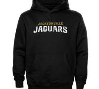 Jacksonville Jaguars Black Faded Wordmark Hoodie