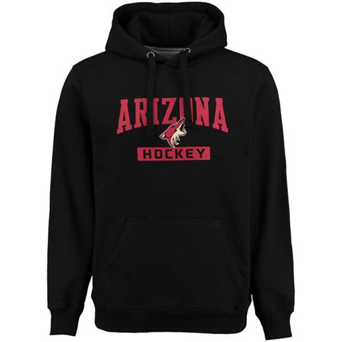 Arizona Coyotes Black Rinkside City Pride Pullover Hoodie