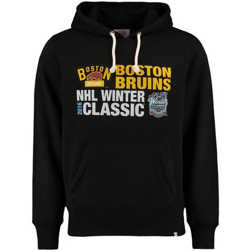 Boston Bruins 2016 Winter Classics Black Crosstown Striker Pullover Sweatshirt