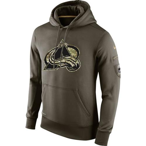 Men's Colorado Avalanche Nike Salute To Service NHL Hoodie