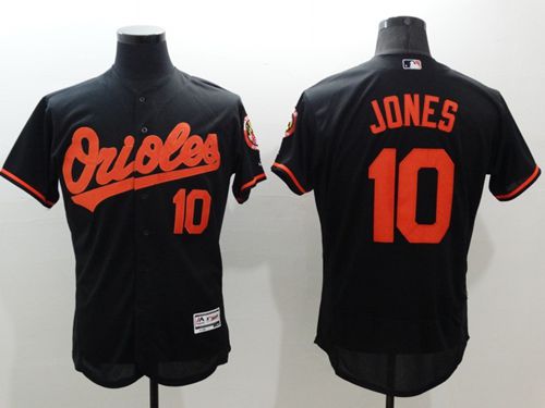 Orioles #10 Adam Jones Black Flexbase Authentic Collection Stitched Baseball Jersey Orioles #10 Adam Jones Black Flexbase Authentic Collection Stitched Baseball Jersey