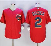 Minesota Twins #2 Brian Dozier Red New Cool Base Stitched MLB Jersey