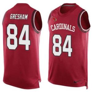 Nike Arizona Cardinals #84 Jermaine Gresham Red Color Men's Stitched NFL Name-Number Tank Tops Jersey