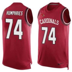 Nike Arizona Cardinals #74 D.J. Humphries Red Color Men's Stitched NFL Name-Number Tank Tops Jersey