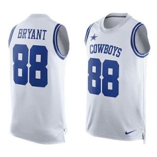 Dez Bryant Dallas Cowboys Mens #88 Nike Player Name & Number Tank Top - White