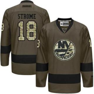 New York Islanders #18 Ryan Strome Green Salute To Service Men's Stitched Reebok NHL Jerseys