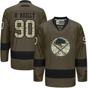 Buffalo Sabres #90 Ryan OReilly Green Salute To Service Men's Stitched Reebok NHL Jerseys
