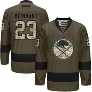 Buffalo Sabres #23 Sam Reinhart Green Salute To Service Men's Stitched Reebok NHL Jerseys