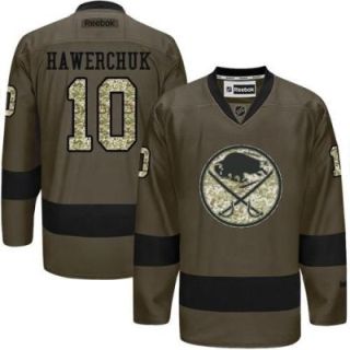 Buffalo Sabres #10 Dale Hawerchuk Green Salute To Service Men's Stitched Reebok NHL Jerseys