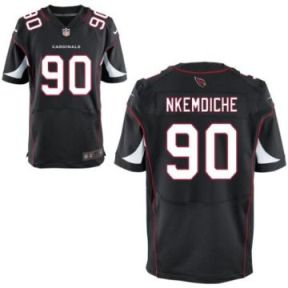 Men's Arizona Cardinals #90 Robert Nkemdiche Nike Black NFL Elite Jersey