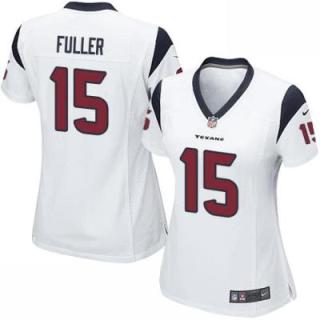 Women's Nike Houston Texans #15 Will Fuller White Stitched NFL Game Jersey