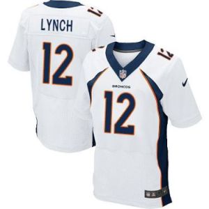 Youth Nike Denver Broncos #12 Paxton Lynch White Stitched NFL New Game Jersey