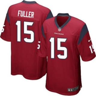 Youth Nike Houston Texans #15 Will Fuller Red Alternate Stitched NFL Elite Jersey