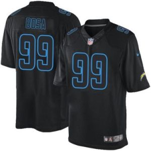 Nike San Diego Chargers #99 Joey Bosa Black Men's Stitched NFL Impact Limited Jersey