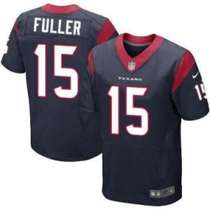 Nike Houston Texans #15 Will Fuller Navy Blue Color Men's Stitched NFL Elite Jersey