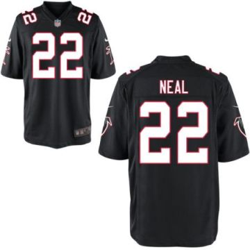 Men's Atlanta Falcons #22 Keanu Neal Nike Throwback Stitched NFL Game Jersey