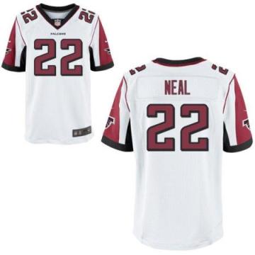 Men's Atlanta Falcons #22 Keanu Neal Nike White Stitiched NFL Elite Jersey