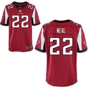 Men's Atlanta Falcons #22 Keanu Neal Nike Red Stitched NFL Elite Jersey