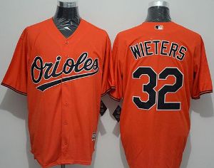 Baltimore Orioles #32 Matt Wieters Orange New Cool Base Stitched Baseball Jersey