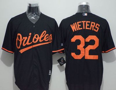 Baltimore Orioles #32 Matt Wieters Black New Cool Base Stitched Baseball Jersey