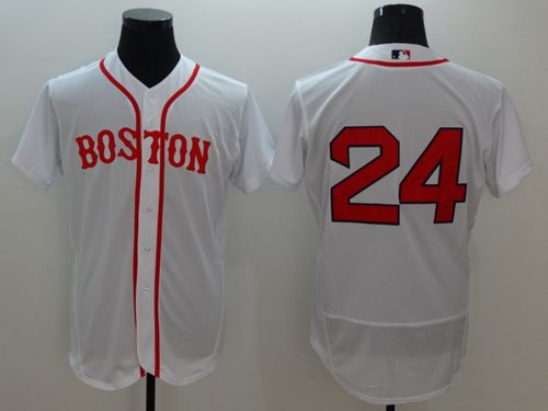 Boston Red Sox #24 David Price White Flexbase Authentic Collection Alternate Home Stitched Baseball Jersey