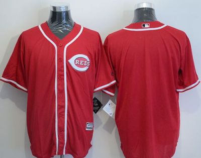 Cincinnati Reds Blank Red New Cool Base Stitched Baseball Jersey Cincinnati Reds Blank Red New Cool Base Stitched Baseball Jersey