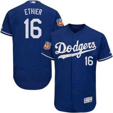 Los Angeles Dodgers #16 Andre Ethier Blue Flexbase Authentic Collection Stitched Baseball Jersey Los Angeles Dodgers #16 Andre Ethier Blue Flexbase Authentic Collection Stitched Baseball Jersey